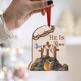 thumbnail image 4 of Easter Wooden Pendant Holiday Decoration Pendant Wooden Crafts Unique Easter Themed Design Including Such As Crosses With Colors And A Festive Atmosphere., 4 of 8