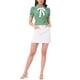 thumbnail image 2 of BLUSA DE LUNARES PARA MUJER INSPIRE CHIC CON CUELLO PETER PAN Y MANGA ABULLONADA, CAMISA VINTAGE TALLA M VERDE, 2 of 6