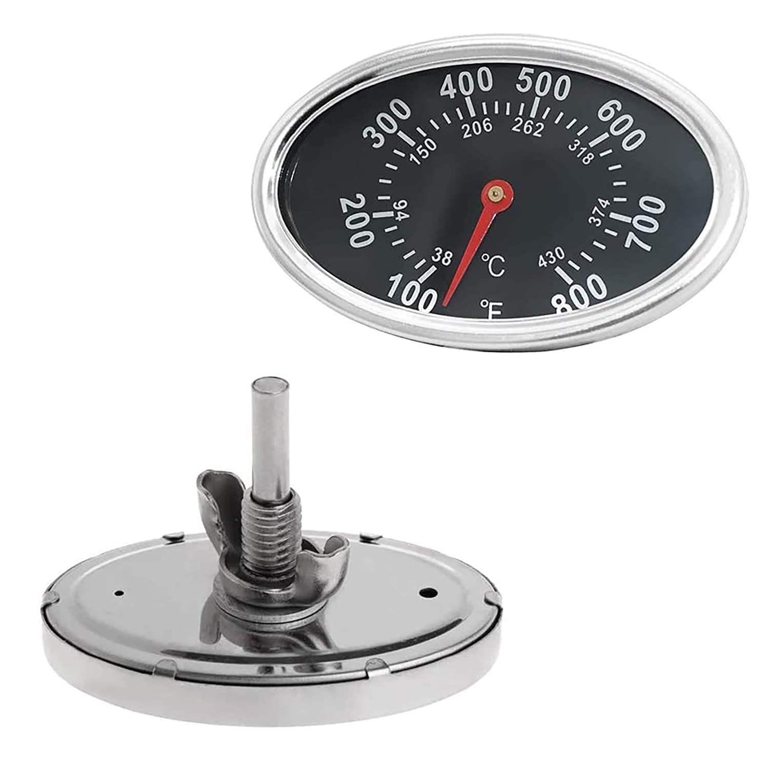 Brinkmann Probe Mounted Heat Indicator Thermometer 2 15/16" x 1 7/8" New 22549 