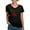 Black, variant on CafePress - Red Roses Women's V Neck Dark T Shirt - Women's V-Neck Dark T-Shirt