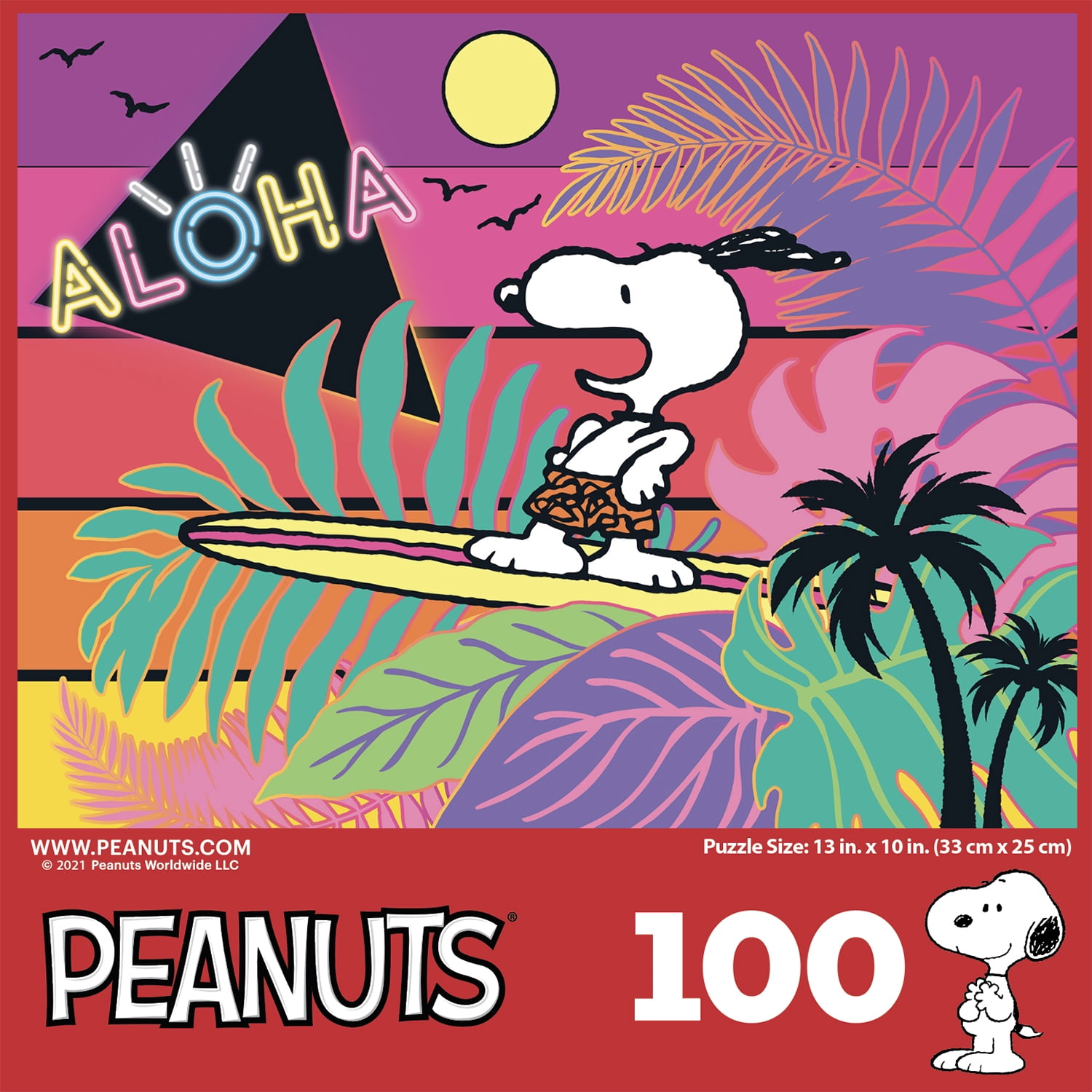 Cra-Z-Art Peanuts 100-Piece Birthday Jigsaw Puzzle - Walmart.com