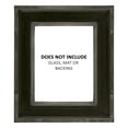 thumbnail image 3 of Creative Mark Plein Air Museum Collection Arte Picture Frame Solid Wood Composition Hand-Leafed Museum Quality Closed Corner  - Black/Silver12x16, 3 of 5