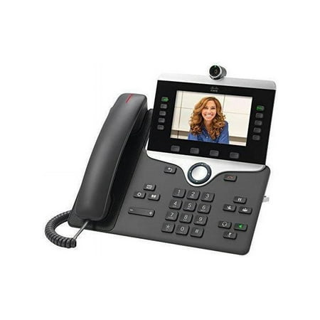UPC: 0882658845482 | Cisco 8845 IP Phone – Wall Mountable – Charcoal – VoIP – Caller ID – SpeakerphoneEnhanced User – 2