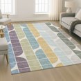thumbnail image 6 of Addison Rugs Mayfield Premium Machine Washable Transitional Geometric Seafoam Rectangle Rug, 8' x 10', 6 of 6