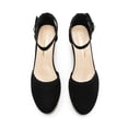 thumbnail image 4 of Sandalias de Cuña DREAM PAIRS AMANDA Negras Talla 9, 4 of 5