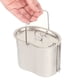 thumbnail image 3 of Juego de utensilios de cocina Utensilios de cocina para acampar Taza de comedor de acero inoxidable Maceta colgante con estufa de leña Juego para supervivencia al aire libre Mochilero Senderismo Picni, 3 of 7