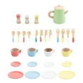 thumbnail image 4 of HILABEE Kids Tea Party Set Interactive Game Teacups Pretend Play Kitchen Accessories Style C, 4 of 9
