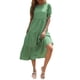thumbnail image 1 of Vestido PRETTYGARDEN Floral Boho Manga Abullonada Midi XL Verde, 1 of 7