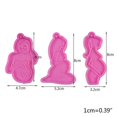 thumbnail image 3 of Shiny Thanksgiving Theme Keychain Resin Mold DIY Crafts Pendant Silicone Mould Handmade Pregnant Women for Key Chain Mou, 3 of 4