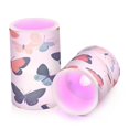 thumbnail image 7 of Yayeee Flameless Candles with Remote Flickering Battery Operated Multi Color Changing, Beige Butterflies, 7 of 7