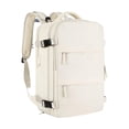 thumbnail image 1 of Mochila de viaje Strade Fareast Limited con puerto de carga USB compartimento para zapatos correa ajustable 42 cm x 30 cm x 20 cm Beige, 1 of 8
