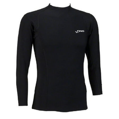 FINIS Kids Thermal Swim Shirt In Black (Best Thermal Swim Shirt)