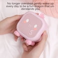 thumbnail image 5 of Reloj Despertador Inteligente Control De Voz Bloqueo De Alarma Digital Temporización Reloj Nocturno Reloj Despertador Led Moderno Yuarrent HA025105-01, 5 of 5