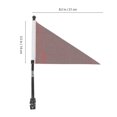 thumbnail image 2 of 2025 Latest Model Sets Kids Tricycle Reflective Bike Flag Bike Flag Mount Bike, 2 of 5