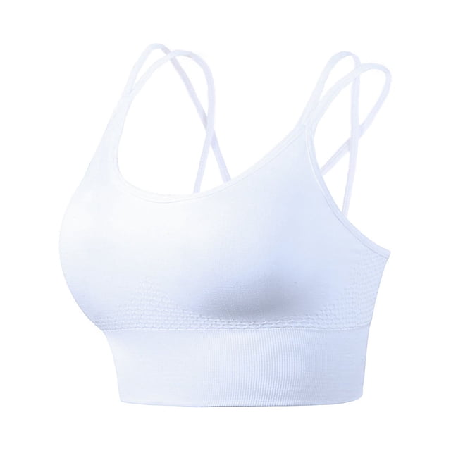 Woman Bras with String Quick Dry Shockproof Running Fitness Large Size Underwear