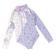 thumbnail image 1 of Odeerbi 3-8 Años Trajes de Baño de Manga Larga Con Lycra Para Niñas Verano Traje de Baño de Una Pieza Con Estampado Hawaiano Traje de Baño Con Estampado Hawaiano, 1 of 6