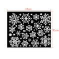 thumbnail image 2 of Pompotops New Christmas White Snowflake Window Sticker Wall Sticker Door Sticker Ornaments for Christmas Frozen Theme Party New Year Supplies, 2 of 2