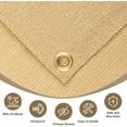thumbnail image 2 of LOVE STORY Custom Size 3'x19' Sand Sun Shade Cloth with Grommets Pergola Shade Cover 95% UV Protection for Outdoor, 2 of 8