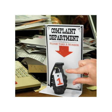 BigMouth Inc. Complaint Dept Sign