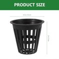 thumbnail image 4 of Hydroponic Net Pot Heavy Duty Plastic Slotted Mesh Cups with Plant Labels 1Set, 4 of 4