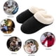 thumbnail image 5 of Zapatillas para mujer cálida espuma viscoelástica antideslizante zapatos de casa, 5 of 5