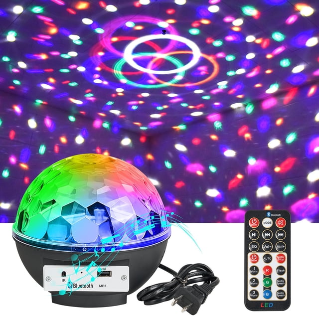 Altavoz Disco Ball Light LLUOTE con mando a distancia