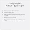 thumbnail image 4 of Resmed AirFit F20 Cushion - Full-Face CPAP Mask Cushion Replacement - CPAP Accessories - Large, 4 of 7