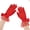 Red, variant on Women's Black Lace Gloves Classic Wrist-Length Full-Cover Stretch Gloves for Wedding Party Evening Formal Events & Vintage Costume Accessories（Black）