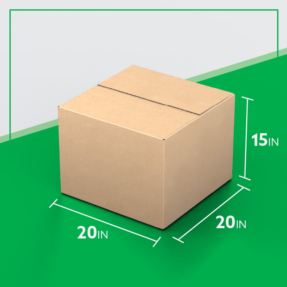 20" x 20" x 15" Bulk Heavy Duty Boxes for Shipping, Mailing, Packing, Packaging and Storage, 120-CT Pallet