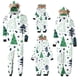 thumbnail image 4 of Pijamas navideños familiares a juego Herrnalise, mono estampado de manga larga con capucha, conjunto abrigado para padres e hijos, ropa de bebé verde, 4 of 5