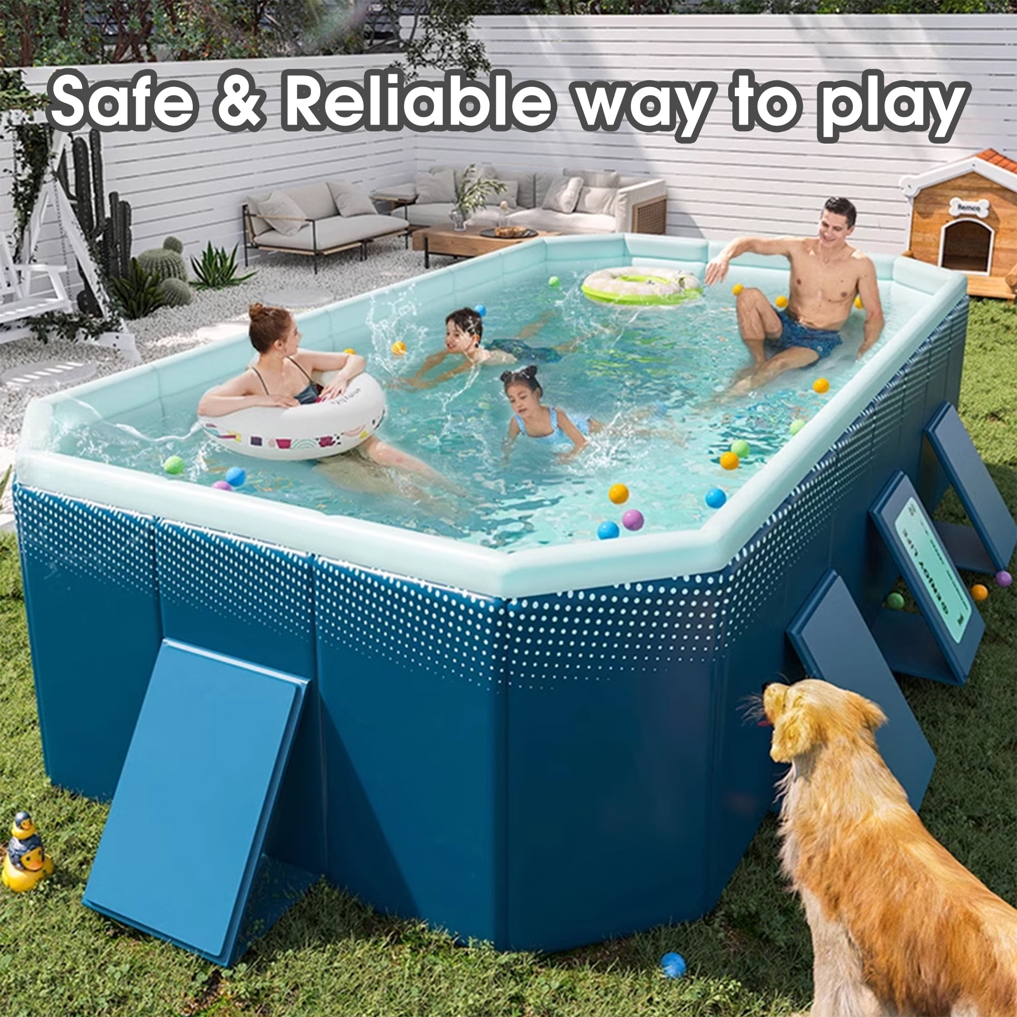 【匿名配送】Swimming Pool Amazon.com: Intex 28266EH 7'L x 5'W x 23-5/8