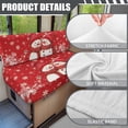 thumbnail image 6 of XYZCANDO Winter Snowman Christmas RV Dinette Cushions Comfortable RV Dinette Cushion Covers for Women Couch Cushion Covers Universal Loveseat Sofa Chair Cover Furniture Protector Camper, 6 of 7