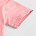 thumbnail image 6 of Eltusu Boys Polo Shirts, Soft Short Sleeve Pullover Two Pieces Collar Shirts Pink Size 8-9 T, 6 of 7