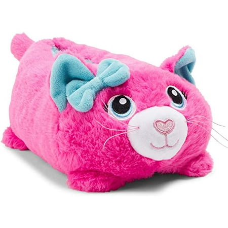 

Build A Bear Toddler Girls Pink Kitty Cat Slippers Kitten House Shoes 11-12 New
