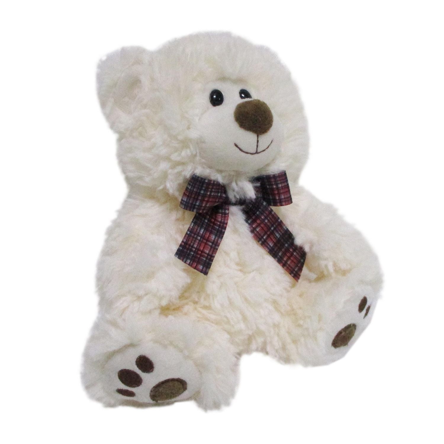 KID CONNECTION PLUSH TEDDY BEAR CREAM, 7INCH