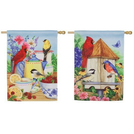 Evergreen Flag & Garden Summer Splendor 2-Sided Polyester 3'7'' x 2'5'' Garden Flag