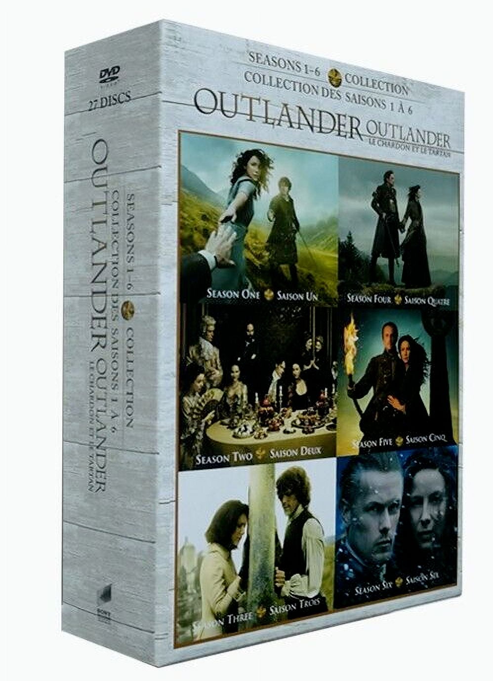 Outlander Complete Series Seasons 1-6 (DVD - Boxset) - Walmart.com