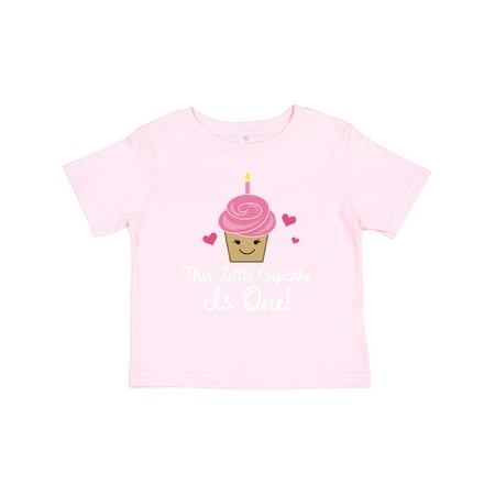 

Inktastic 1st Birthday Cupcake Girls Cute Gift Baby Girl T-Shirt