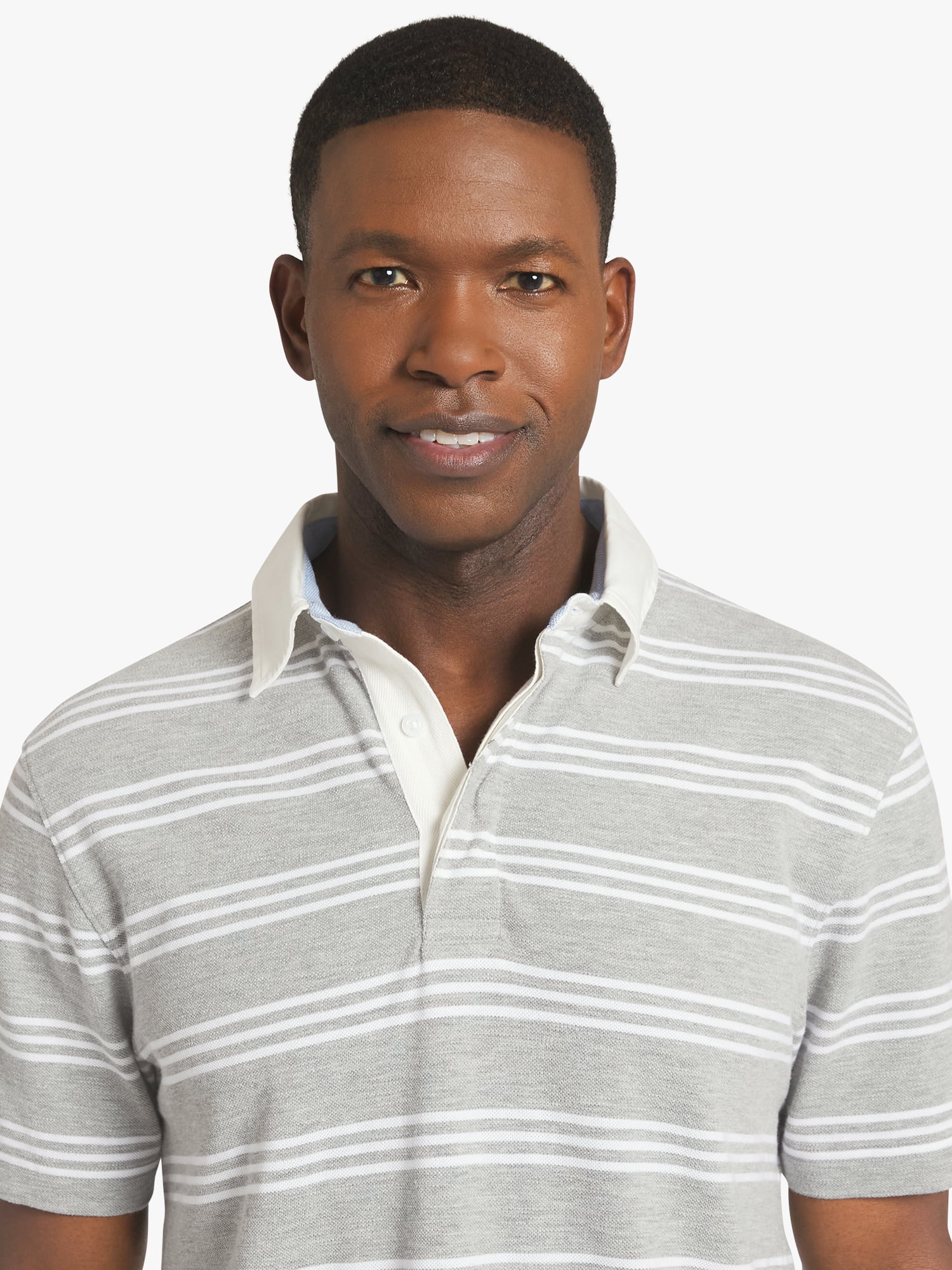 Chaps Men's Striped Pique Polo, Sizes S - 2XL