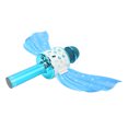 thumbnail image 2 of Micrófono Bluetooth para niños, luces LED inalámbricas, decoración de alas, micrófono de aleación de mano recargable por USB, altavoz, 2 of 8