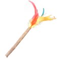 thumbnail image 1 of Pet Teaser Wand Creative Faux Feather Cat Teaser Toy Cat Interactive Toy, 1 of 5