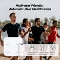 thumbnail image 4 of Yunmai Bluetooth 4.0 Smart Scale and Body Fat Monitor, White, 4 of 8