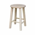 thumbnail image 1 of International Concepts 18-Inch Unfinished Round Top Stool, 1 of 5