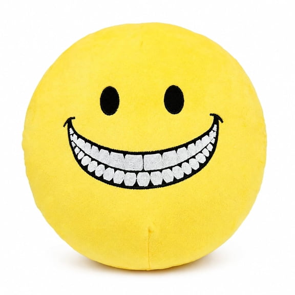 Verity Plush Pillow, 9.8 Inch Creepy Smiley Horror Collectible, Ages 14 t | 25cm Soft Stuffed Emoticon Cushion, Thriller Story Room Decor, Teen Adult Fan Gift