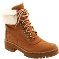 thumbnail image 1 of Timberland Courmayr 6in Shearling Boots Rust, 1 of 7