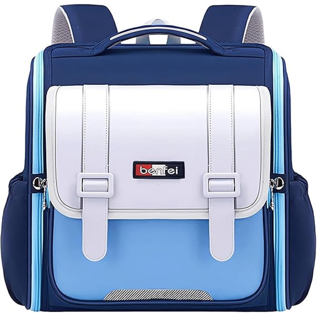 Mochila escolar KEBEIXUAN para niños plegable elegante reflectante 6 a 9 años