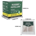 thumbnail image 5 of Rodent Repellent Pouches,Plant Rat Repellent, Indoor & Outdoor Mice Repellent, Best Mouse Repellent, Natural Rat & Mouse Repellent- 10 Pouches/Pack, 5 of 6