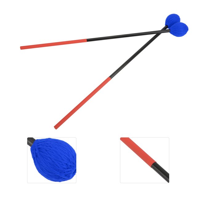 1 par de Mazos de Marimba Glockenspiel Baquetas Mazo Martillo Marimba Mazos Palos Mazos Palos para Percusión Campana Glockenspiel Marimba ANGGREK Otros