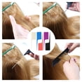 thumbnail image 4 of Qarigey Worallymy-cepillo de pelo para teñir, cola de rata, cepillo de peluquería de plástico, cepillo portátil para peinar el cabello Cuidado del cabello Blanco Qarigey CE000491-02, 4 of 6