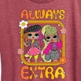 thumbnail image 3 of LOL OMG! Fashion Dolls - Always Extra - Women's Short Sleeve Graphic T-Shirt, 3 of 5